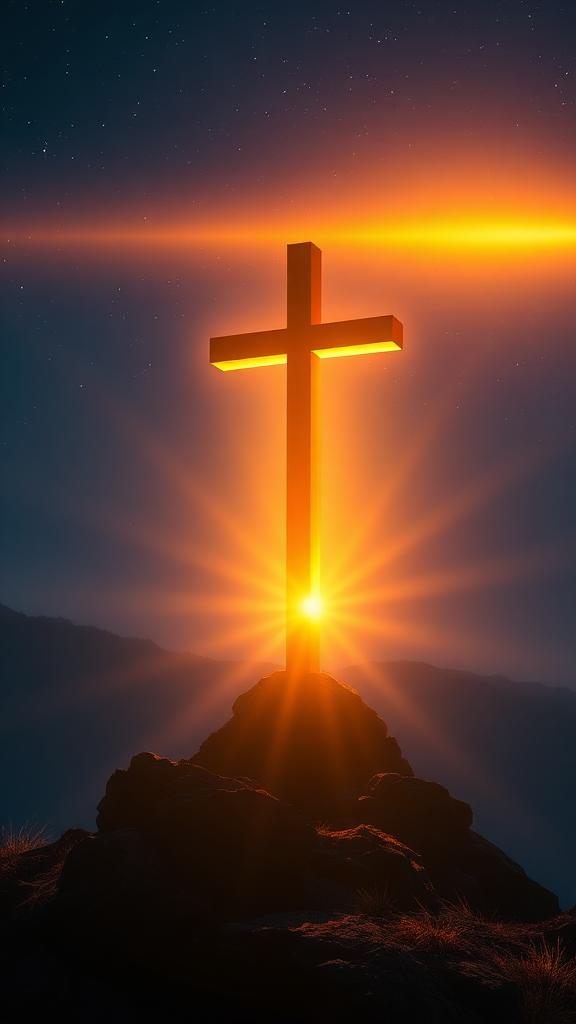 The Cross at Dawn